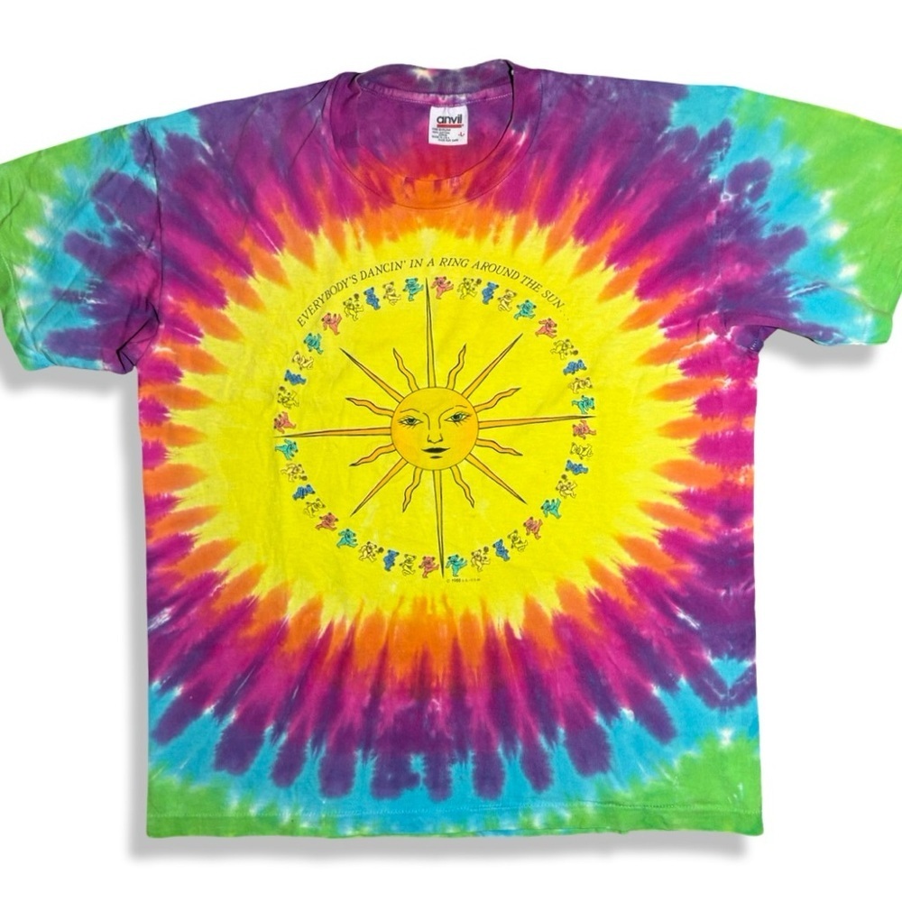 Vintage 1988 Grateful Dead Tie Dye T-Shirt